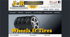 Desktop Screenshot of jandrtruckparts.com